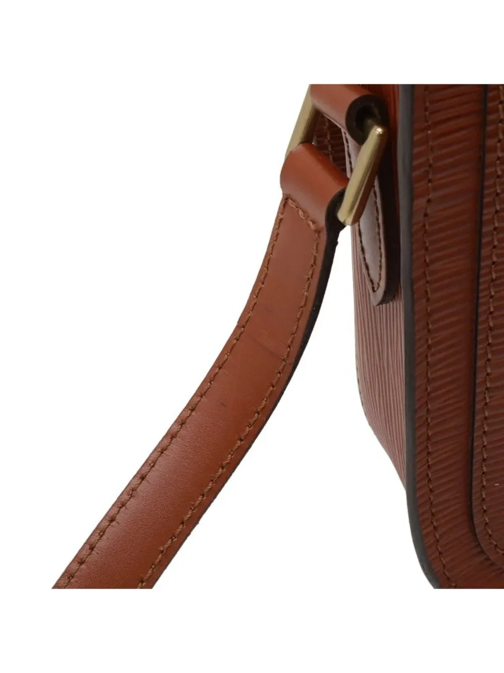 Louis Vuitton Epi Mini Saint Cloud Shoulder Bag Pochette Crossbody Leather
